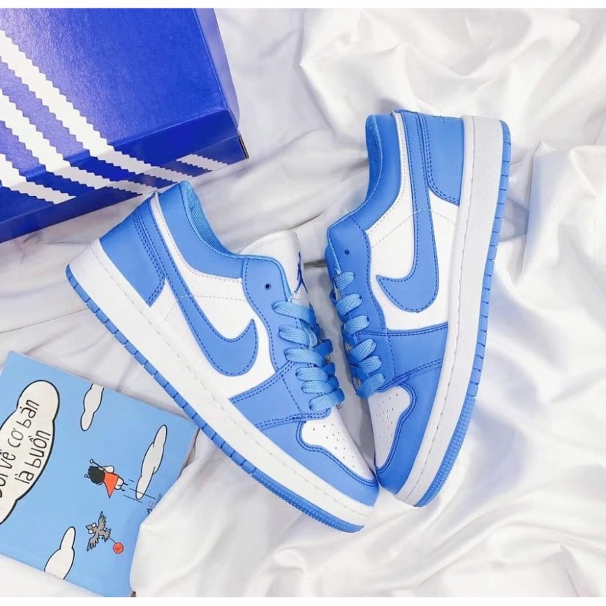 Giày Thể Thao Xanh Dương Thấp, Giày thể thao màu xanh da trời nam nữ full box bill ( kèm ảnh thật ) | BigBuy360 - bigbuy360.vn