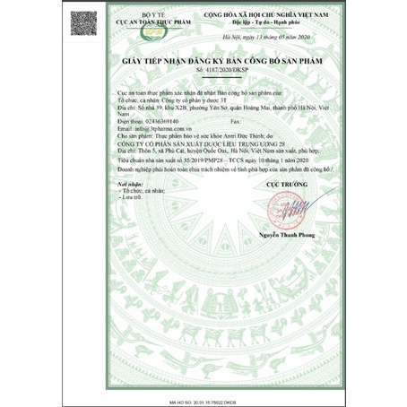 Siro An Trĩ Đức Thịnh | dành cho người bị trĩ nội, trĩ ngoại,...