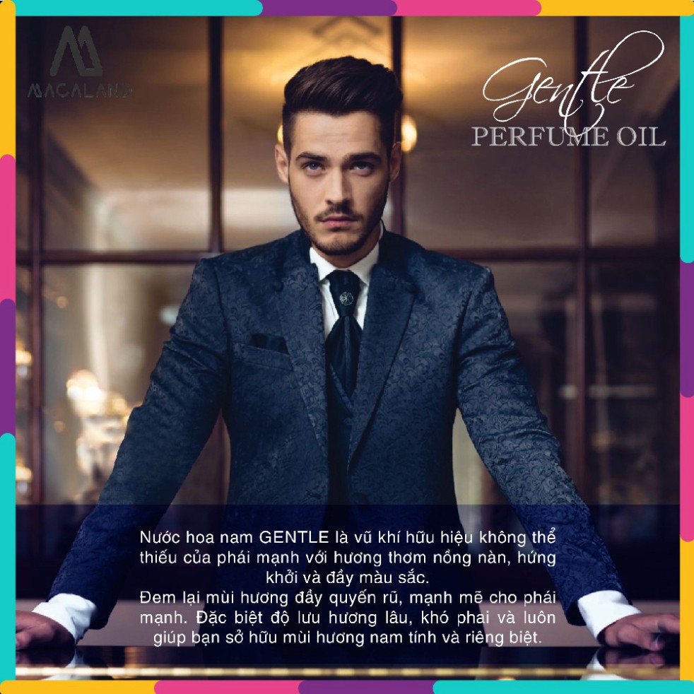 Nước Hoa Nam Gentle 30ml MACALAND | BigBuy360 - bigbuy360.vn