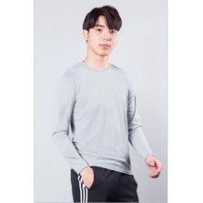 Áo thun dài tay nam, co dãn tốt, chông nhăn bai xù, chất liệu thun lạnh.