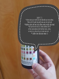 Que Thử Keto Das 1 thông số