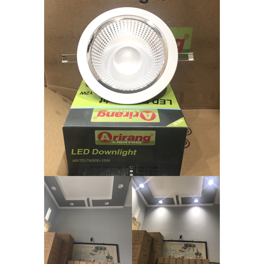 Led âm trần COB 12W  - Arirang