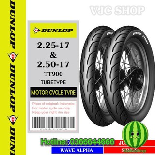 Lốp xe Honda Wave hãng Dunlop