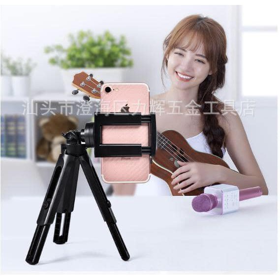 Giá Đỡ Điện Thoại Để Bàn Kẹp Điện Thoại Livestream Xem Video Xoay 360 Độ