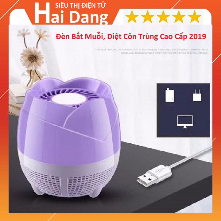 Đèn Bắt Muỗi, Diệt Côn Trùng Cao Cấp Thế Hệ 2019
