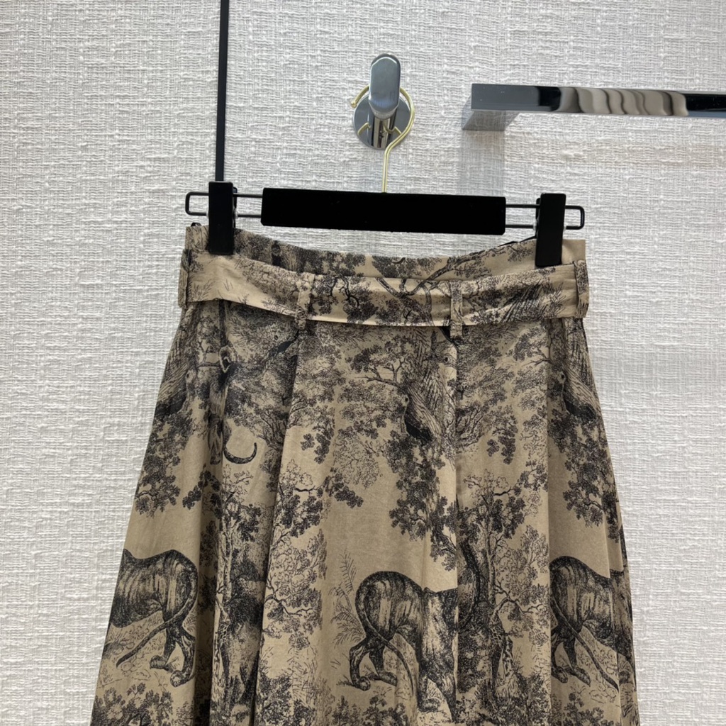 Chân váy nữ thời trang cao cấp Christian Dior CD phong cách cổ điển, thanh lịch