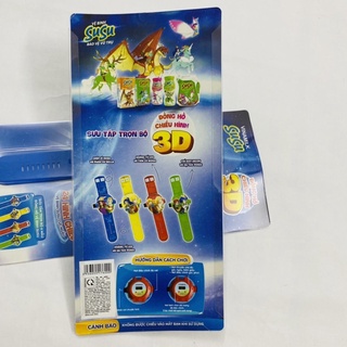 Đồng hồ chiếu hình 3D cho bé