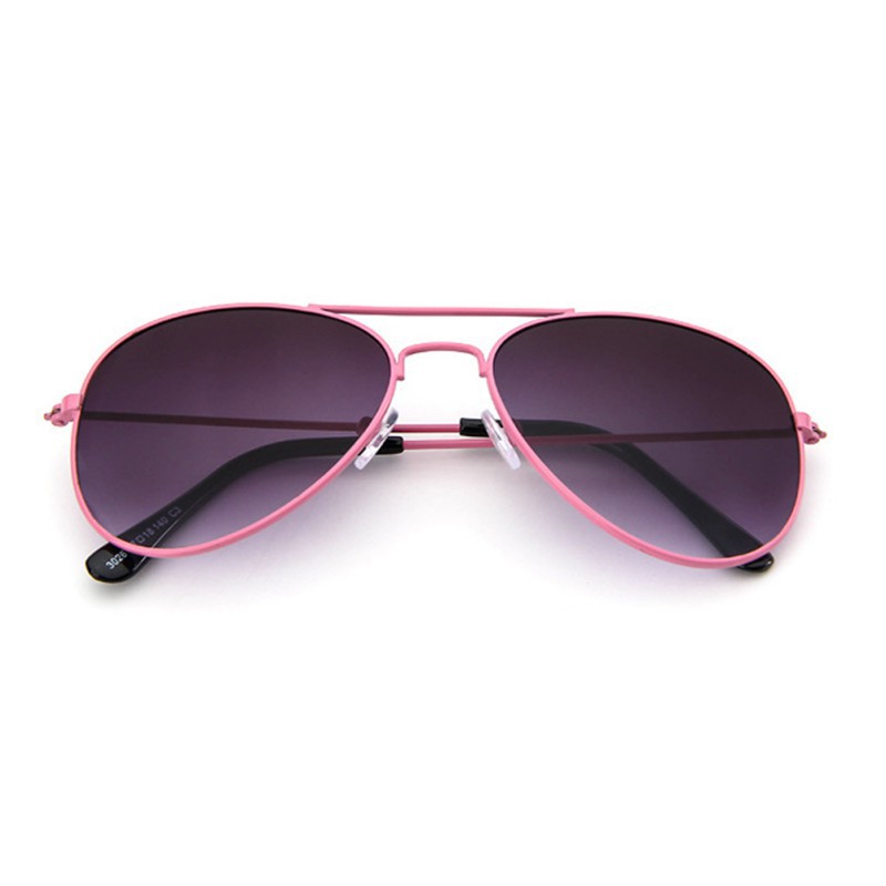 Kính mát gọng kim loại nhiều màu sắc kiểu dáng thời trang dành cho bé trai và bé gái