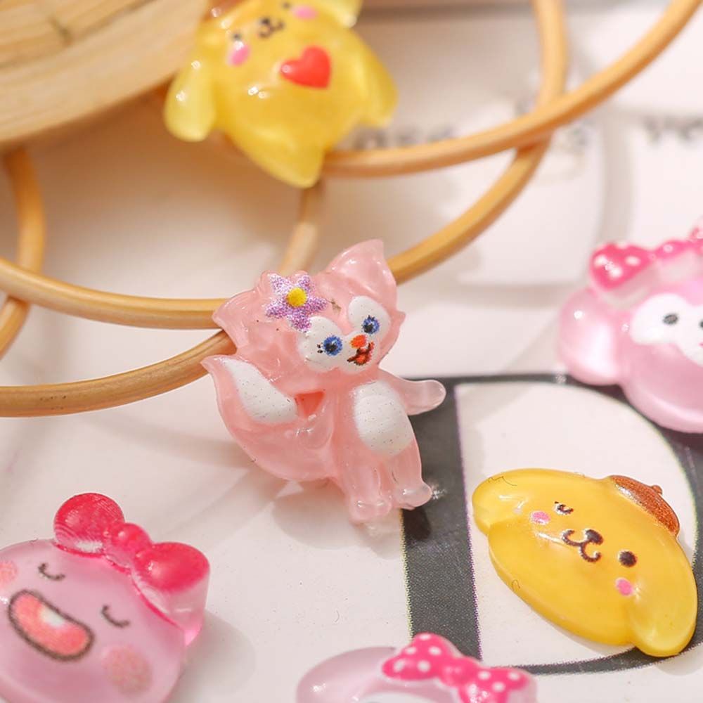 [Hàng mới về] Phụ kiện trang trí móng tay họa tiết hoạt hình dễ thương bắt mắt