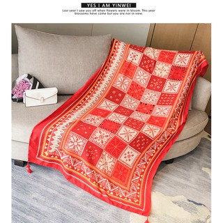 Khăn choàng hoạ tiết thổ cẩm S31803
