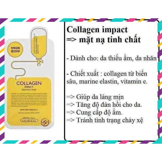 Mặt nạ Mediheal Collagen Impact Essential Mask