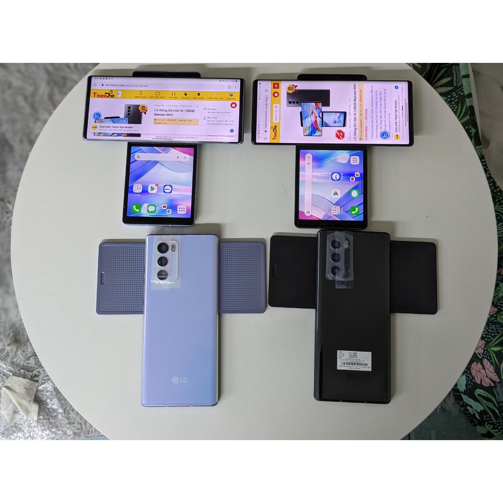 Điện thoại LG Wing 5G 8/128gb , 1sim bản Hàn, Likenew, Fullbox