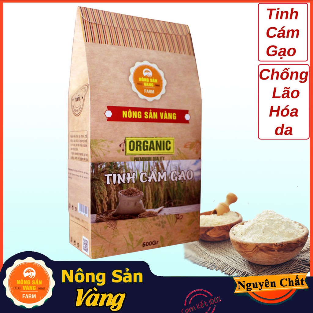 Tinh Cám Gạo Nguyên Chất 500gr - Nông Sản Vàng | BigBuy360 - bigbuy360.vn