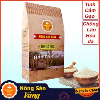 Bột Nông Sản Vàng Cám Gạo 500g