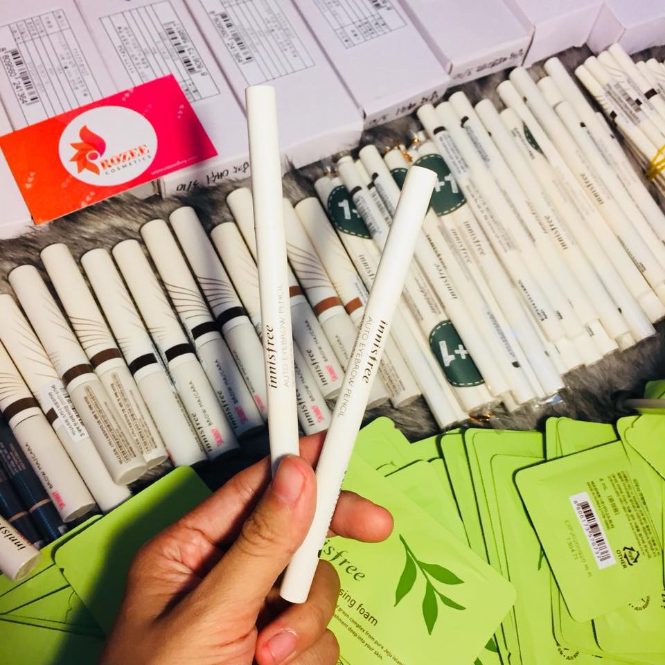 Chì kẻ mày Innisfree Auto Eyebrow Pencil | BigBuy360 - bigbuy360.vn