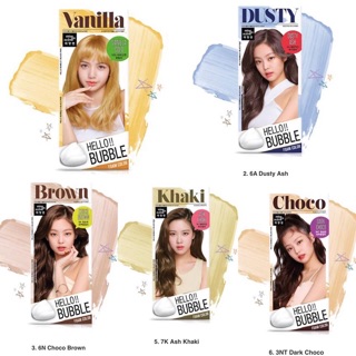 Thuốc Nhuộm Tóc Dạng Bọt Mise En Scene hello bubble