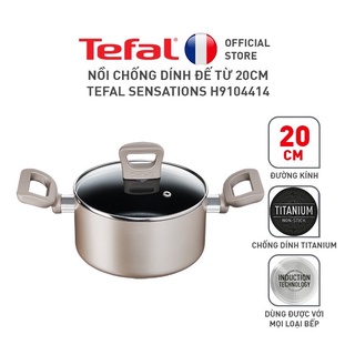 Nồi chống dính đáy từ tefal h9104414 20cm