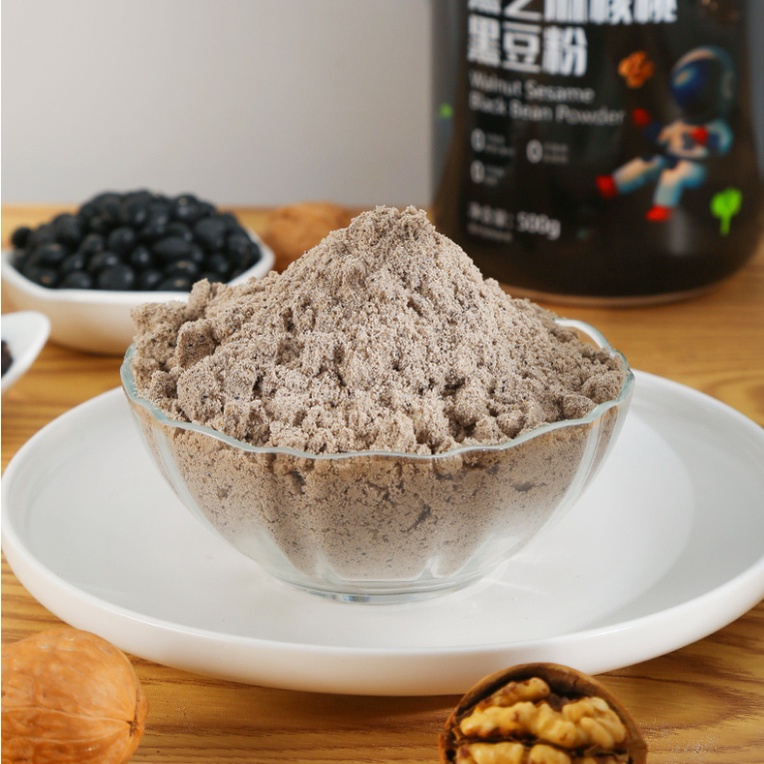 XẢ: Hộp bột đậu đen óc chó D9 500GR