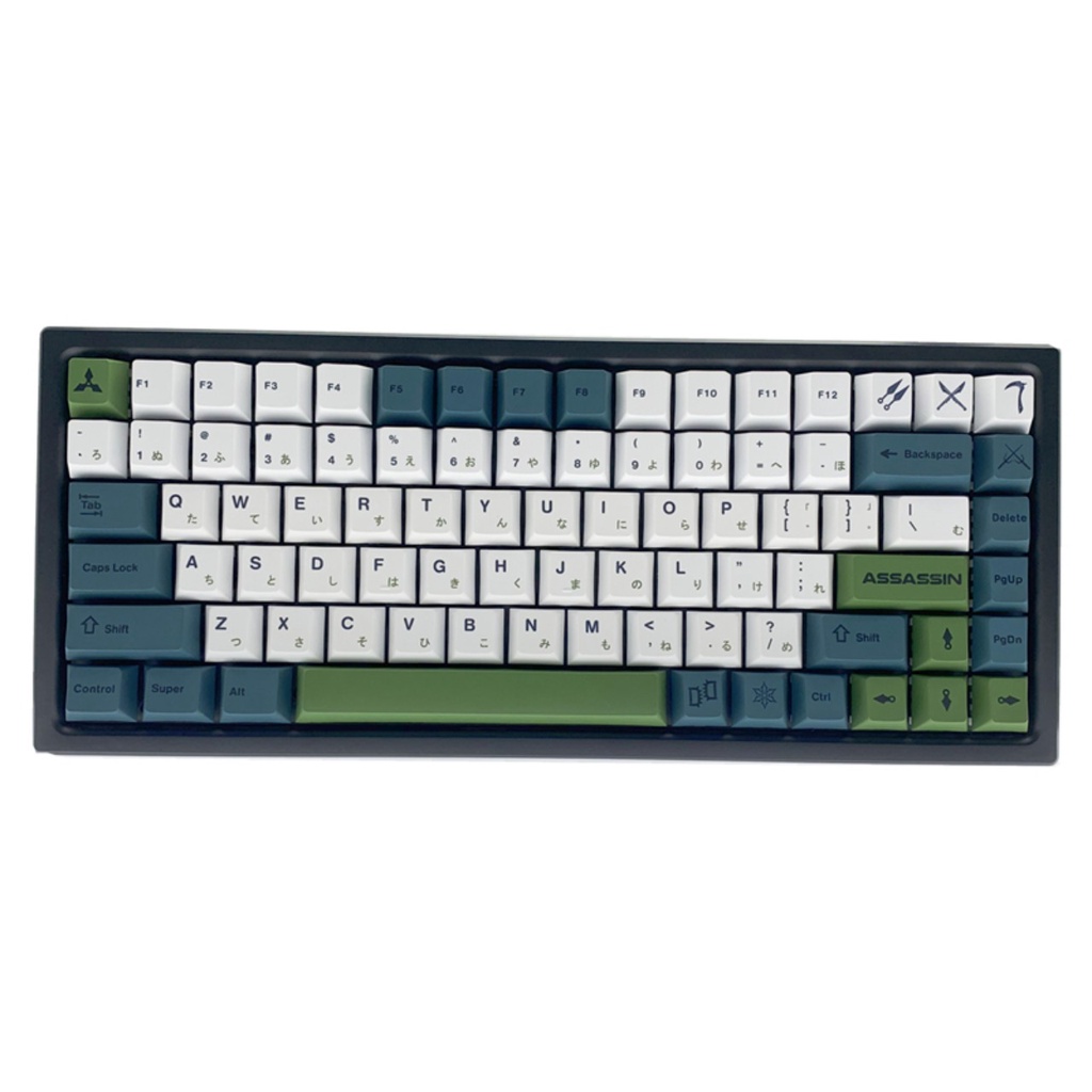 Keycaps PBT  Assassin Cherry Profile 134 Phím Dành Cho Phím Cơ