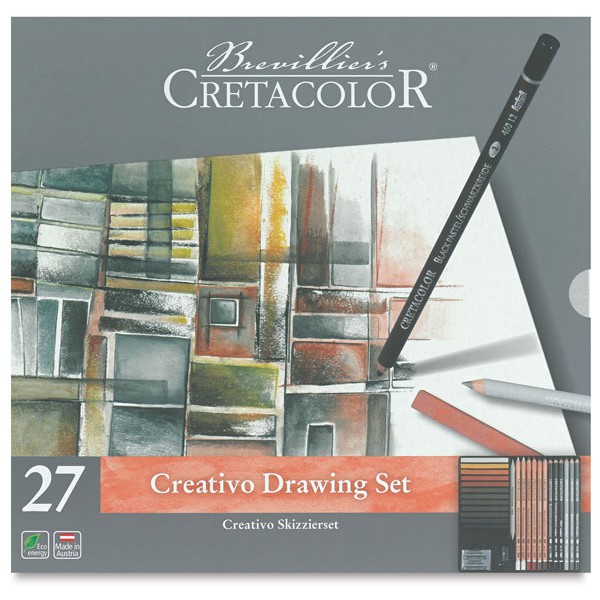 [ARBAT] Set chì vẽ Cretacolor Creativo 27 cây