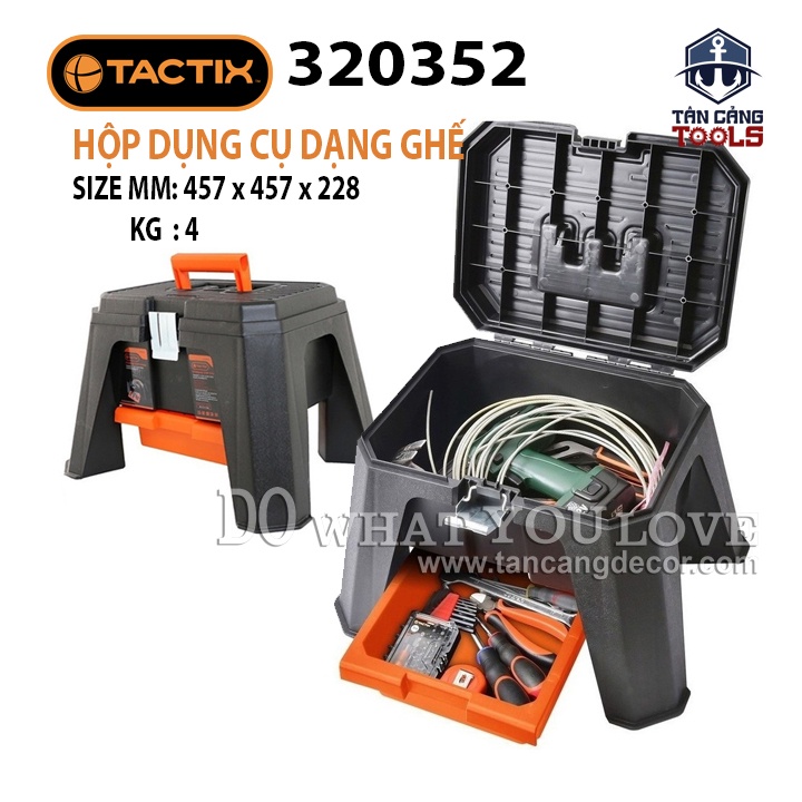 Hộp Đựng Dụng Cụ Dang Ghế Ngồi Tactix 320352