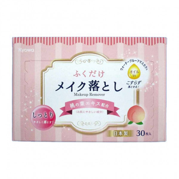 KHĂN GIẤY TẨY TRANG DƯỠNG ẨM KYOWA 30 TỜCHÍNH HÃNG  tẩy trang và nhẹ nhàng tẩy sạch lớp trang điểm trên mặt