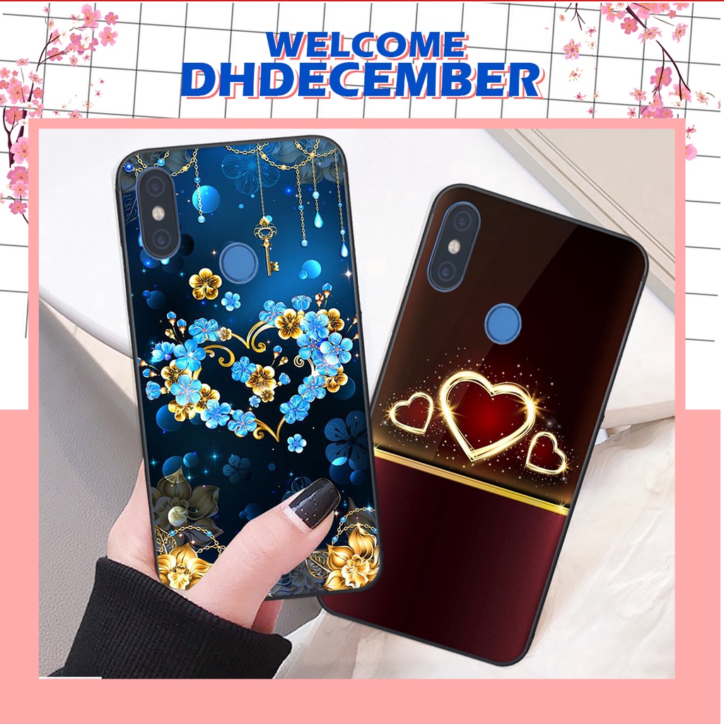 Ốp lưng Xiaomi MI 8 / MI 8 SE in hình hoa tinh tế , mới mẻ DH DECEMBER