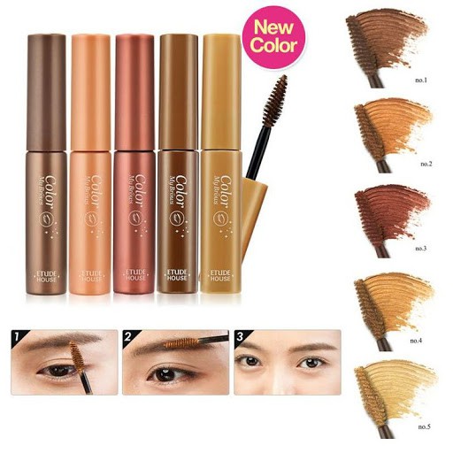 Mascara chải chuốt mày Etude House Color My Brow 9ml