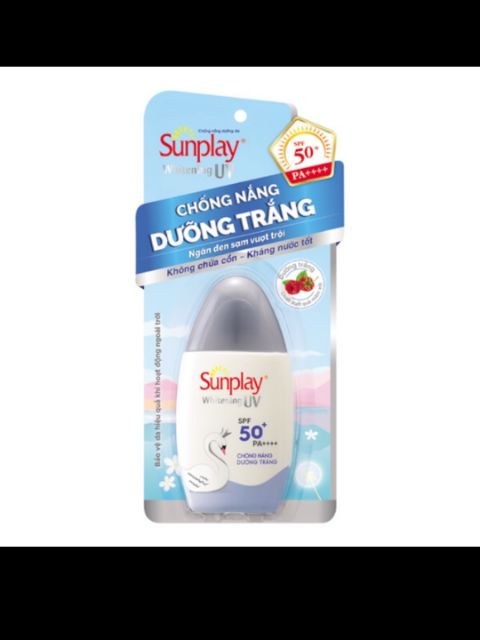 [ Sale 35%] Sunplay 50+ Whiting Kem dưỡng trắng da chống nắng toàn thân SPF++ PA+ ( được các Bác sĩ da liễu khuyên dùng)