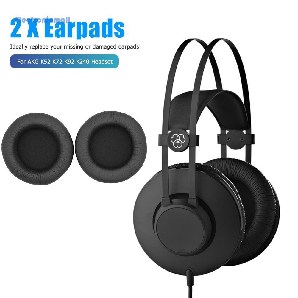 Set 1 Cặp Miếng Đệm Tai Nghe Cao Cấp Cho Akg K52 K72 K92 K240