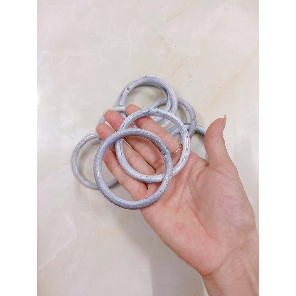 Vòng sắt làm võng lười macrame