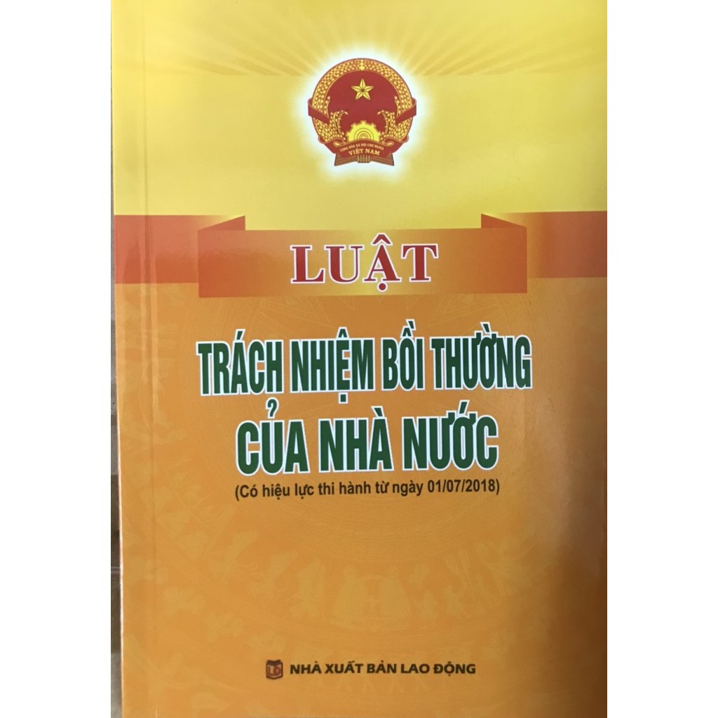 Sách - luật trách nhiệm bồi thường của nhà nước | BigBuy360 - bigbuy360.vn