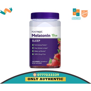 Kẹo dẻo hỗ trợ giấc ngủ Natrol Melatonin ( an toàn )