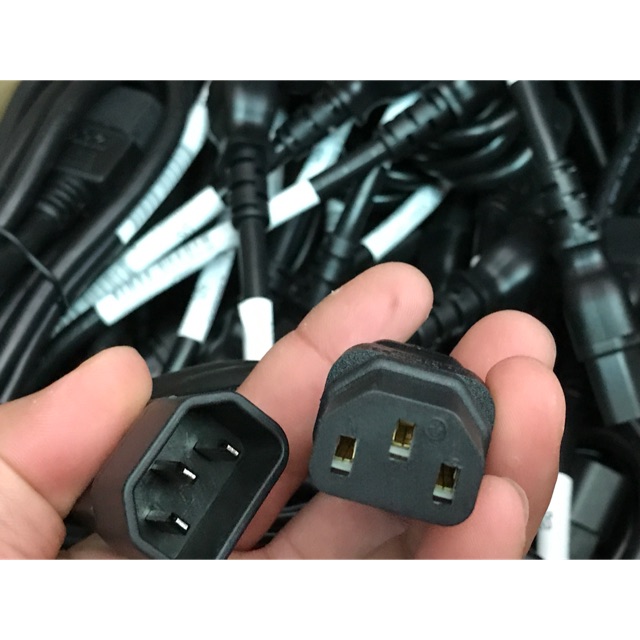 Dây nguồn c13-c14 Zin server hp, DÂY NGUỒN C13 TO C14 ZIN THEO SERVER HP