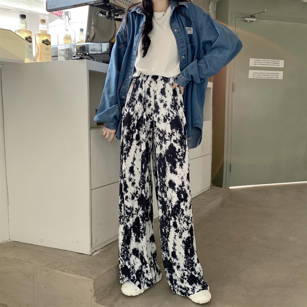 quần ống rộng Họa Tiết Thời Trang Dành Cho Nữ | BigBuy360 - bigbuy360.vn