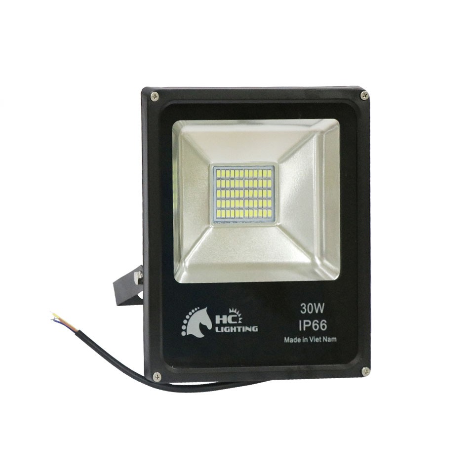 ĐÈN PHA LED SMD 7 MÀU 30W Pha led chuyên lắp đặt ngoài trời chống nước tiêu chuẩn IP66- đèn led HC LiGHITNG