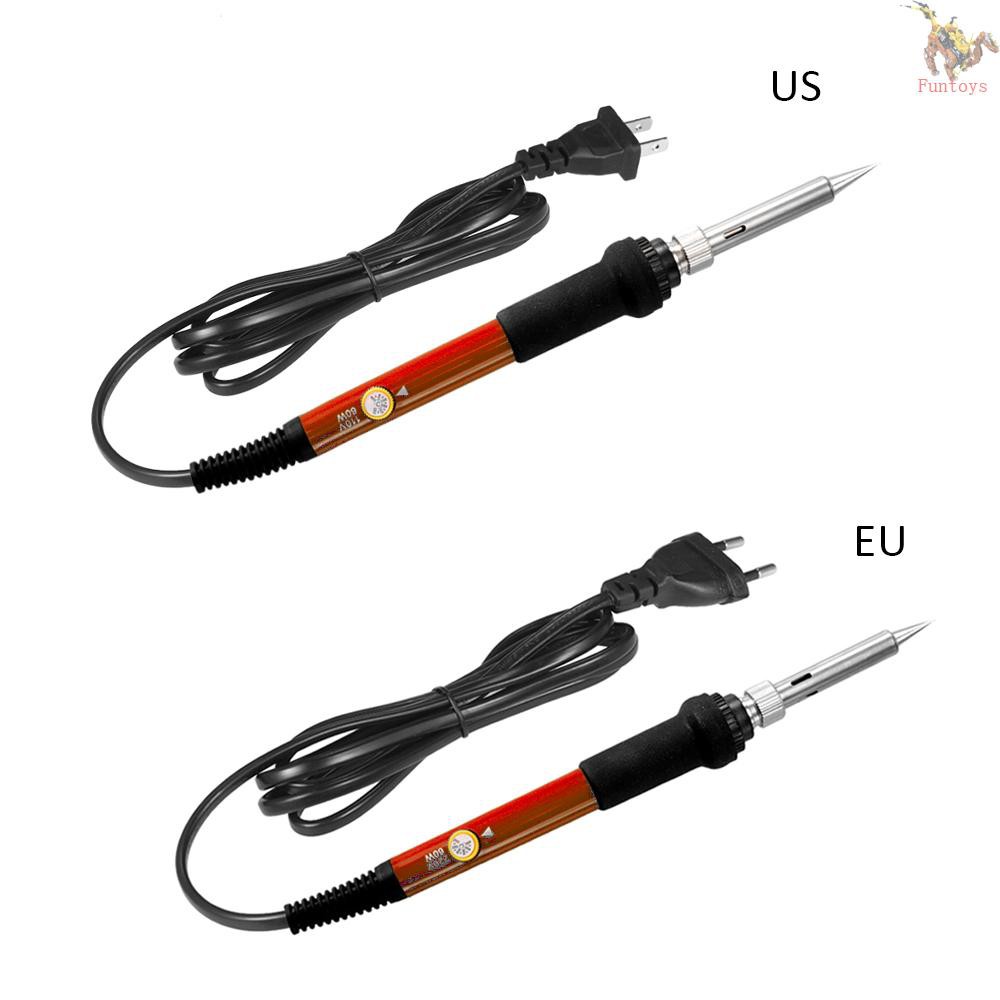 FUTO 60W Professional Electric Adjustable Temperature 200-450℃ Soldering Iron Welding Repair DIY Hand Tool