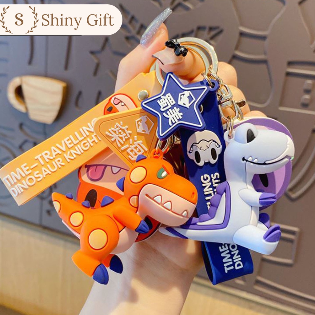 Móc khóa khủng long siêu cute hot trend