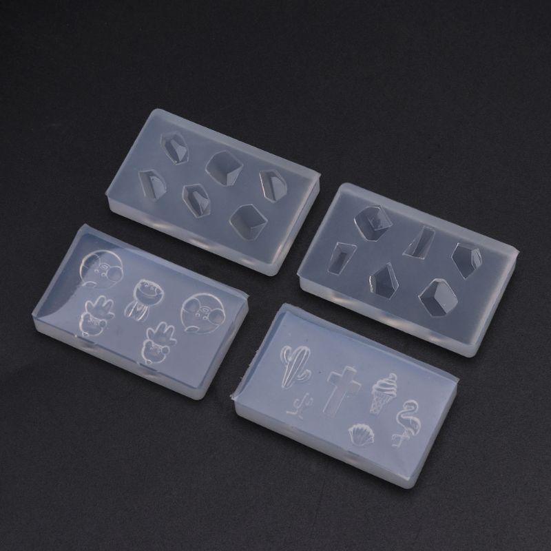 Khuôn Silicone Tạo Hình Trang Trí Móng Tay 3D DIY