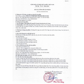 Sữa tăng cơ Rule 1 Protein 5lbs (2.2kg)