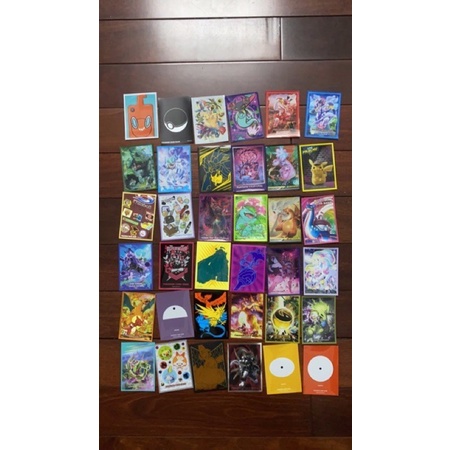 Lẻ 10 Bọc Nhựa Sleeve Đựng Bảo Vệ Thẻ Bài Pokemon Chính Hãng [CÓ SẴN]