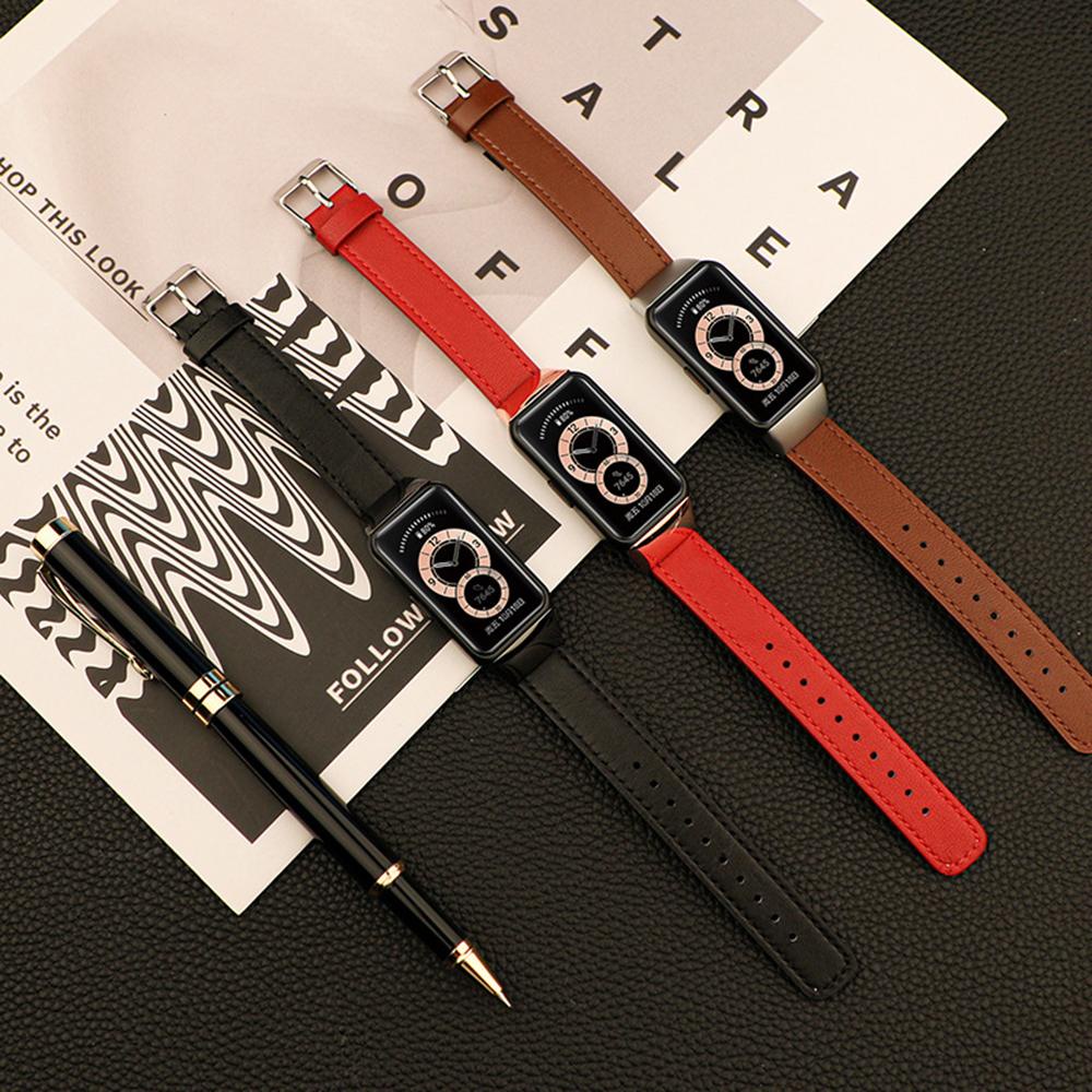 MYRONGVN Dây Đeo Thay Thế Chất Liệu Silicon Màu Trơn Cho Honor Band 6 Huawei Band 6