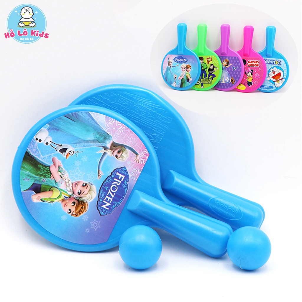 Bóng bàn đồ chơi phản xạ cho bé tập luyện phát triển kỹ năng Hồ Lô Kids