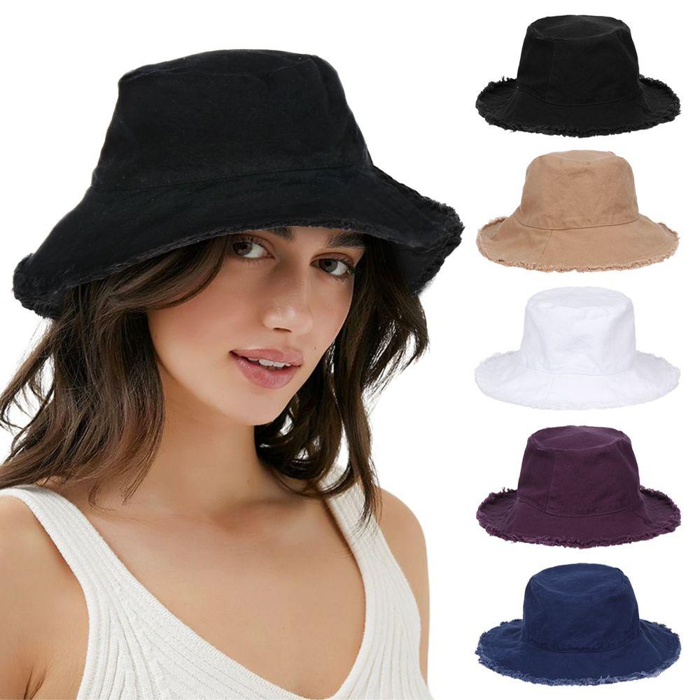 Nón Bucket Chất Liệu Cotton Họa Tiết Hoa Hồng Phong Cách Harajuku Cho Nam Nữ