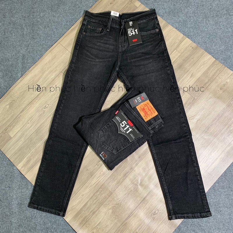 Quần jeans levis 511 màu lông chuột dáng vừa.