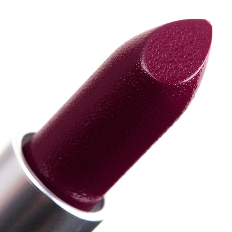 Son MAC Nutcracker Sweet Lipstick Kit Mini - Rebel màu đỏ mận