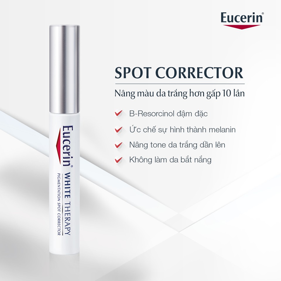 Bút giảm thâm nám Eucerin ultra white spot corrector 5ml TẶNG mặt nạ Sexylook (Nhập khẩu)