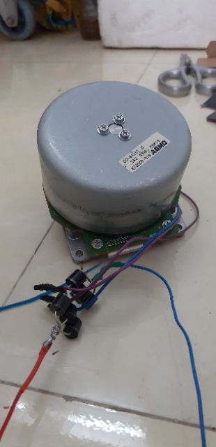 Motor BLDC brushless chế máy phát điện size lớn