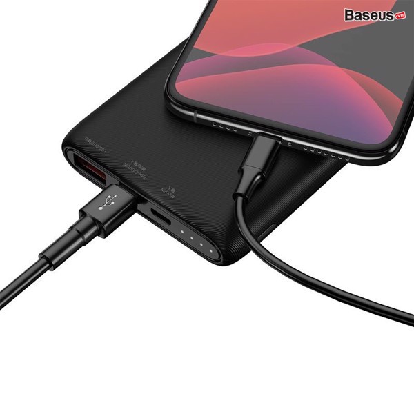 Pin dự phòng Baseus Bipow 10000mAh sạc nhanh PD/QC 18W (Powerdelivery / Quick Charge Power Bank )