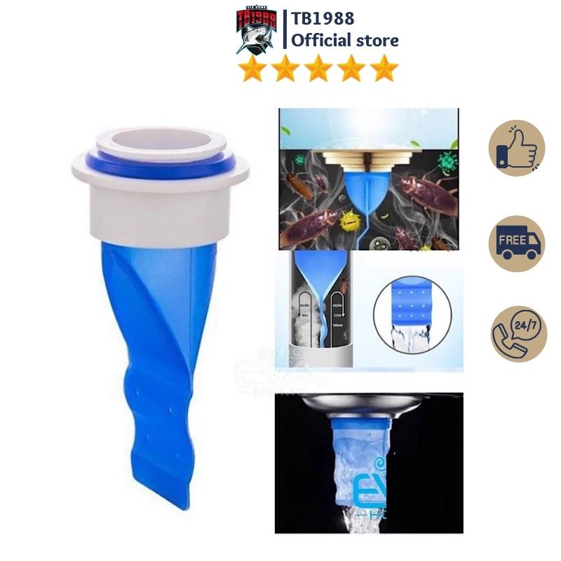 Ống chặn mùi hôi cống, chống côn Trùng nhà vệ sinh 2021